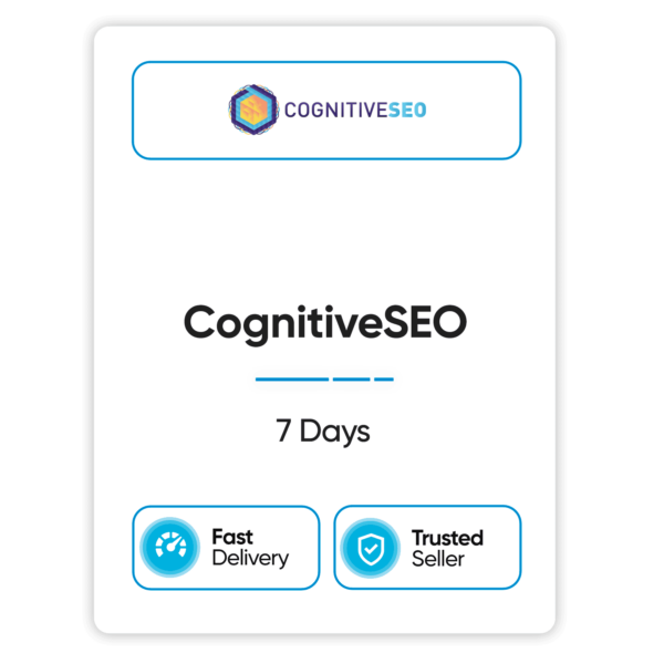 Cognitive SEO - 7 Days