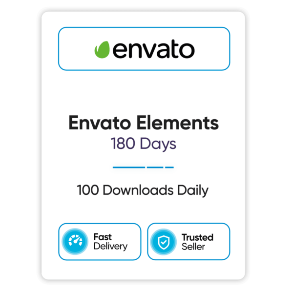 Envato Elements - 180 Days