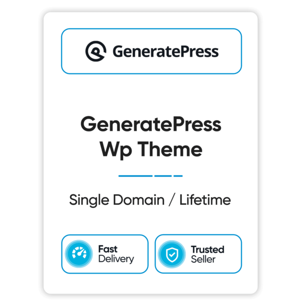 GeneratePress Pro Wp Theme