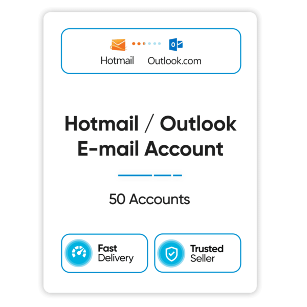 50 Hotmail - Outlook Accounts
