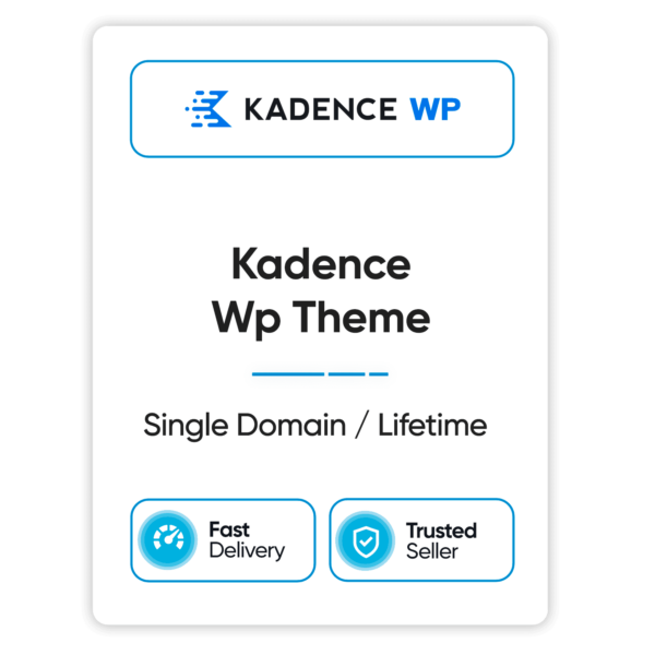 Kadence Wp Theme