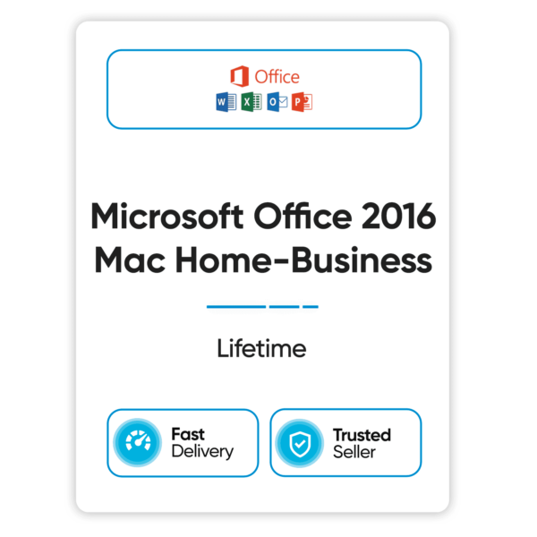 Microsoft Office 2016 Mac Home - Business