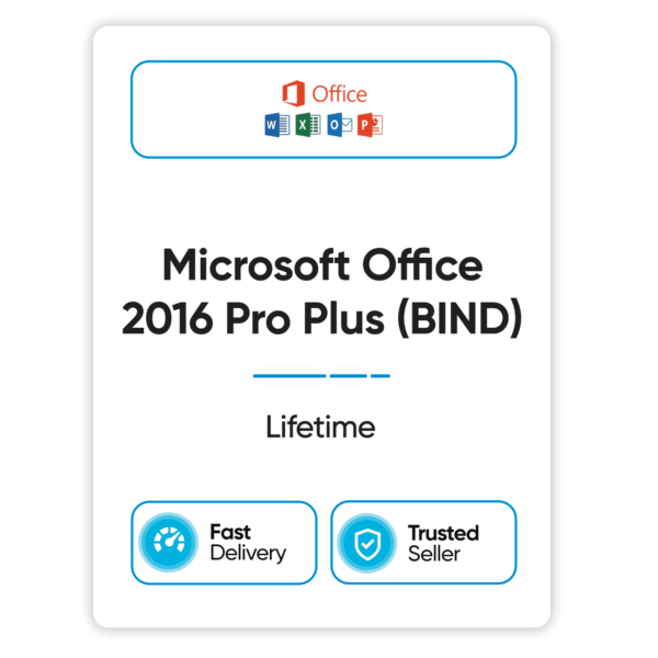 Microsoft Office 2016 Pro Plus - (BIND)