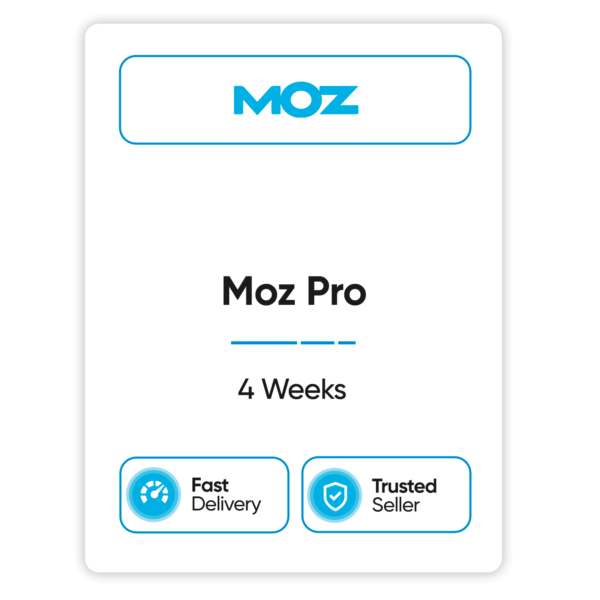 Moz Pro - 4 Weeks